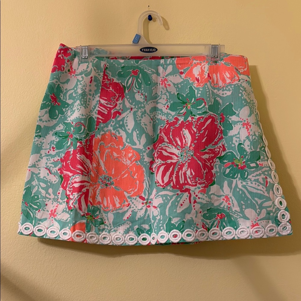 Lilly Pulitzer Pink Skater Mini Skort Resort Wear
